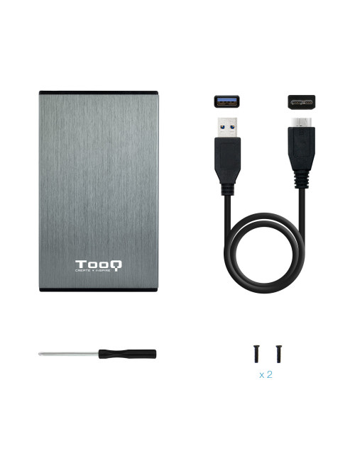 Caja externa tooq tqe - 2527g hhd ssd