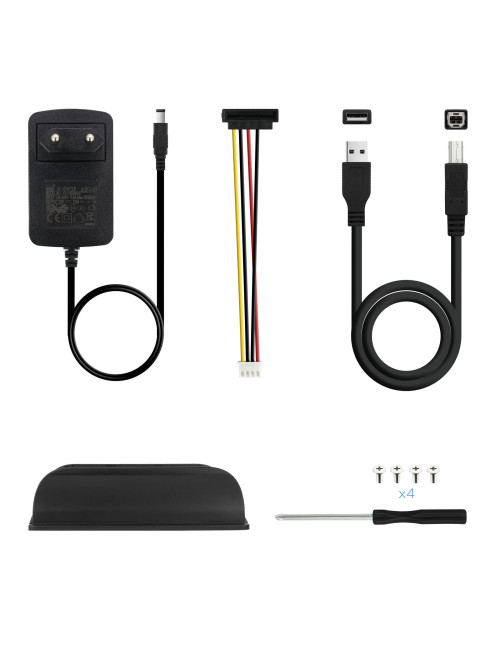 Caja externa tooq tqe - 3520b hdd 3.5 pulgadas