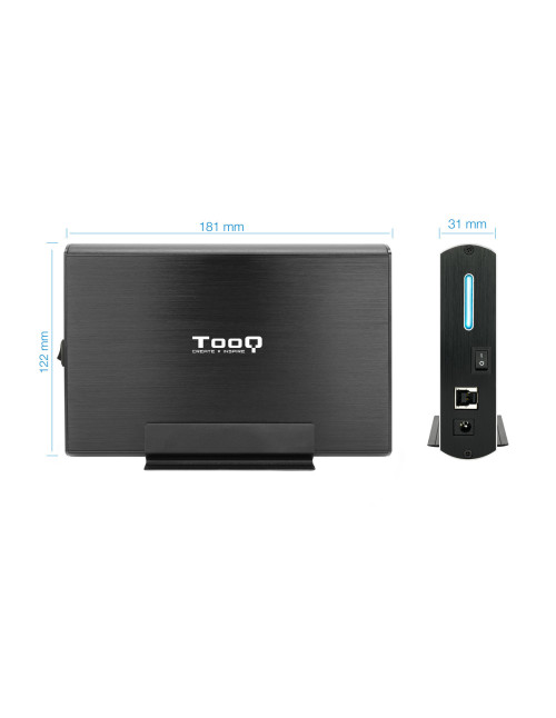 Caja externa tooq tqe - 3531b 3.5 pulgadas sata