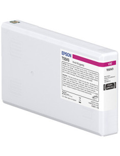 Cartucho tinta epson t55w3 magenta