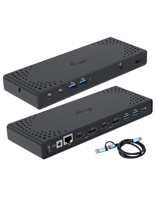 Docking station i - tec cadua4kdockpdl2 dp x2