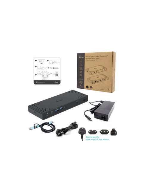 Docking station i - tec cadua4kdockpdl2 dp x2