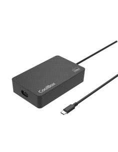 Adaptador cargador portatil usb - c coolbox 100w
