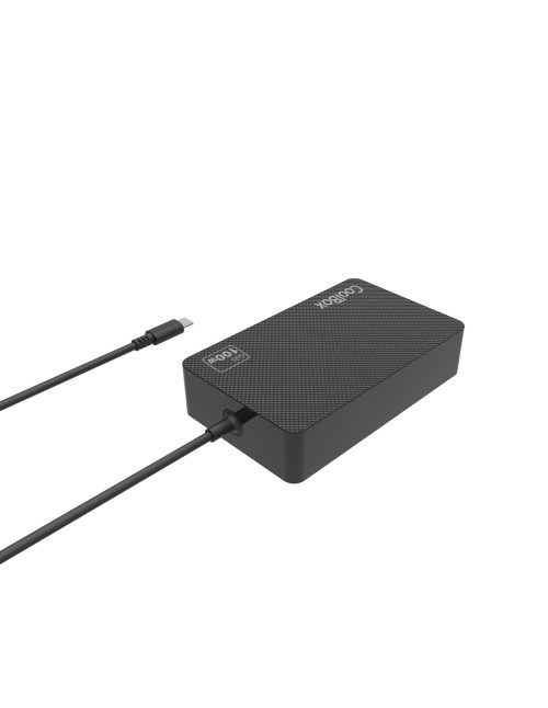 Adaptador cargador portatil usb - c coolbox 100w