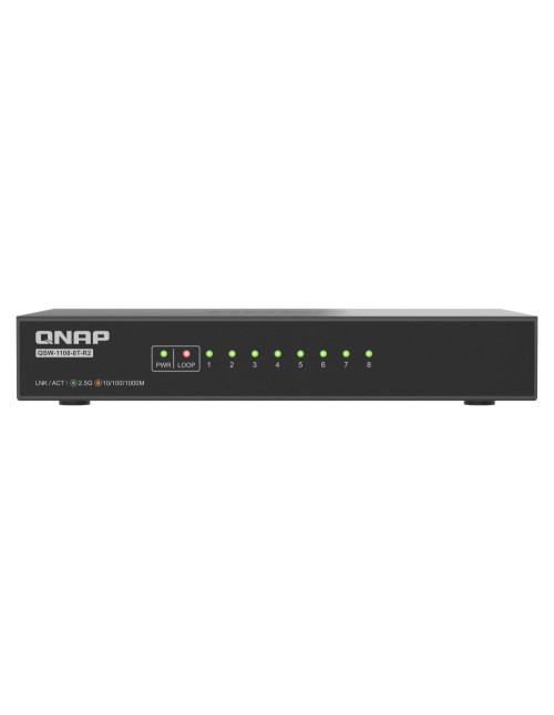 Switch qnap qsw - 1108 - 8t - r2 8 puertos