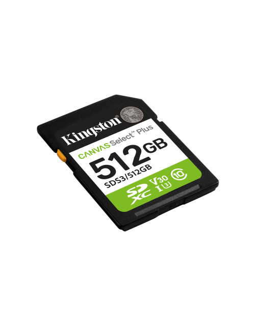Tarjeta memoria sdxc 512gb kingston canvas