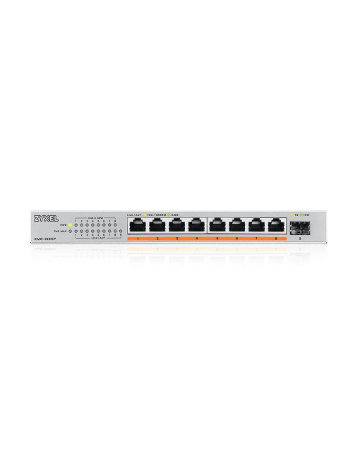 Switch 9 puertos zyxel xmg - 108hp - eu0101f