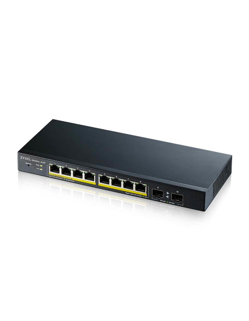 Switch 10 puertos zyxel gs1900 - 10hp - eu0102f 10
