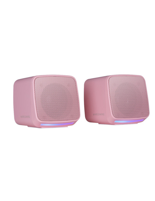 Altavoces mars gaming 2.0 msprop rosa