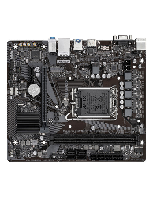 Placa base gigabyte h610m h v2