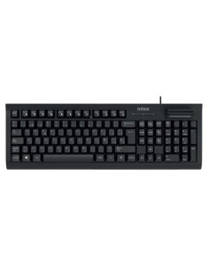 Teclado nilox nxkire0001 con lector dni
