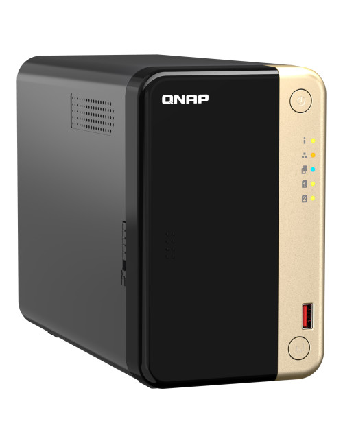 Servidor nas qnap ts - 264 - 8g 8gb gigabit