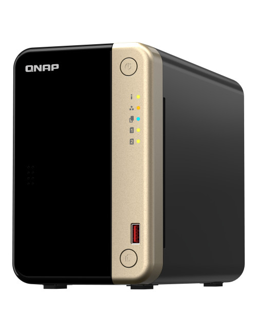 Servidor nas qnap ts - 264 - 8g 8gb gigabit