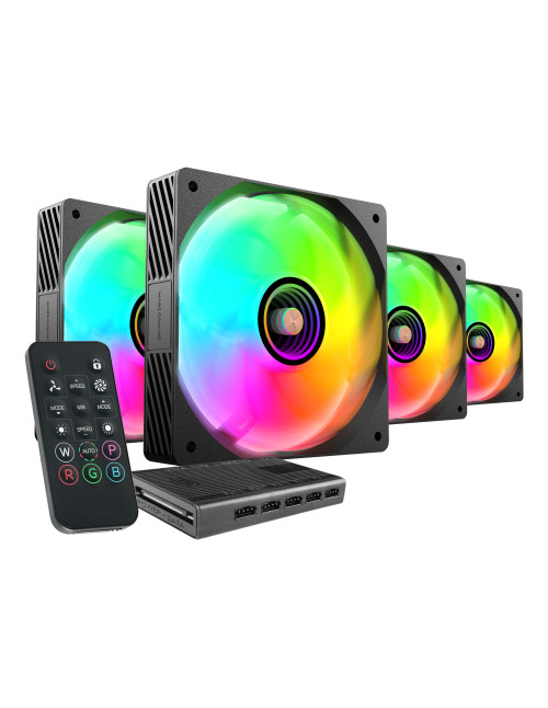 Ventilador mars gaming mf3dprokit argb 4x