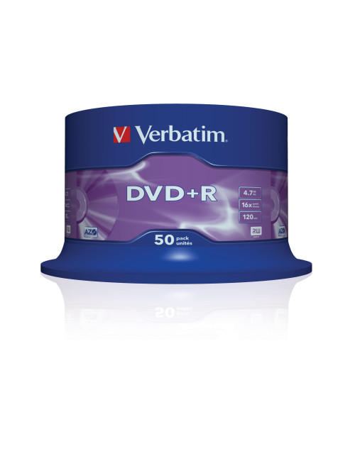 Verbatim dvd+r 4.7gb 16x advanced azo