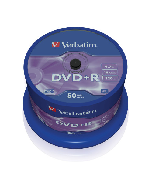 Verbatim dvd+r 4.7gb 16x advanced azo