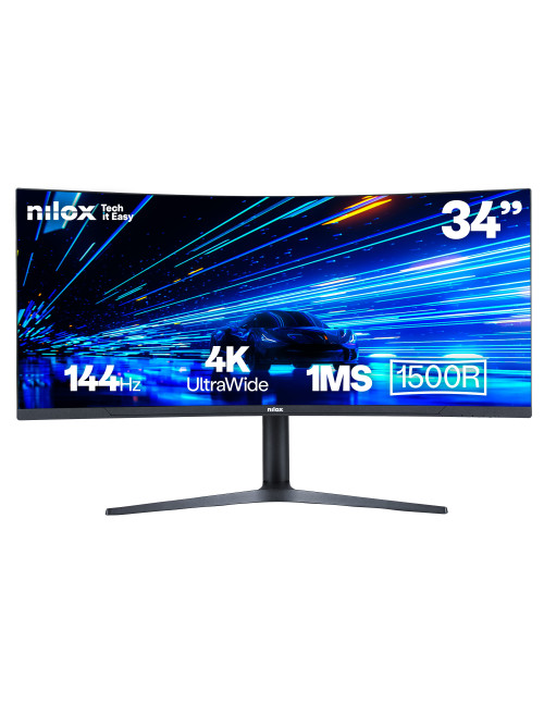 Monitor curvo gaming nilox nxm344kd11 34 pulgadas