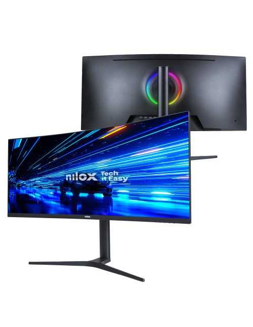 Monitor curvo gaming nilox nxm344kd11 34 pulgadas