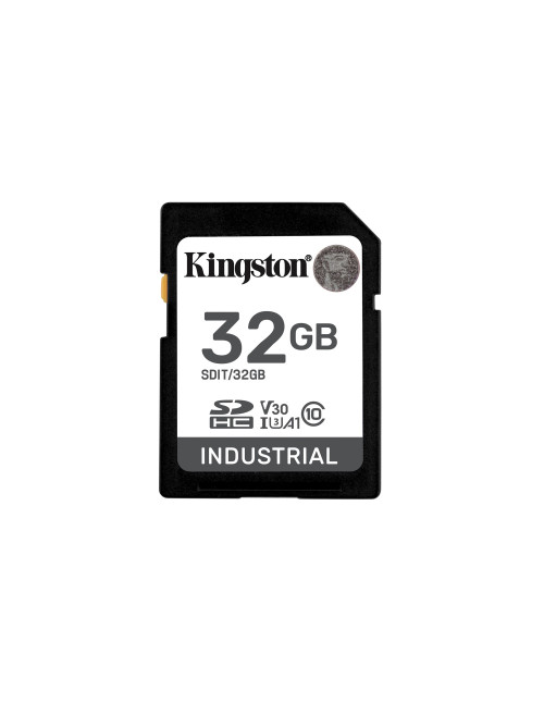 Tarjeta memoria sdhc 32gb kingston industrial
