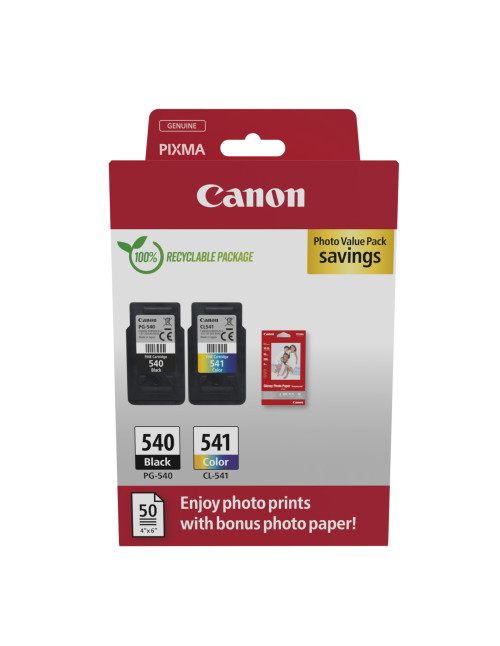Cartucho tinta canon pg 540 +