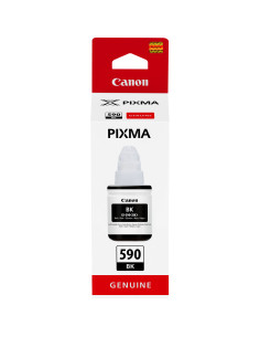 Botella tinta canon gi - 590bk negro 135ml