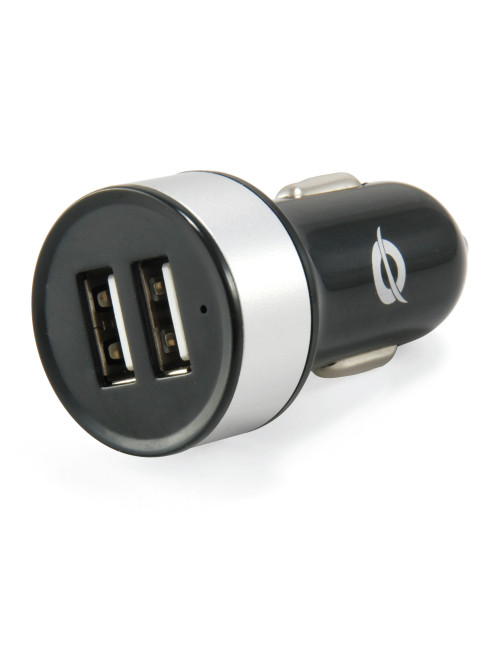 Cargador mechero coche usb conceptronic x2