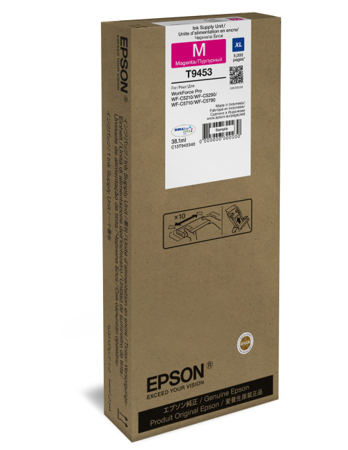 Cartucho tinta epson t9453 magenta 5000