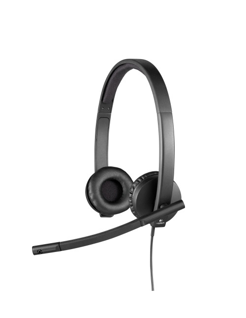 Auriculares logitech h570e con microfono stereo