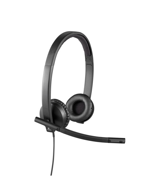 Auriculares logitech h570e con microfono stereo