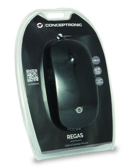 Mouse raton conceptronic cllm3bdesk optico usb