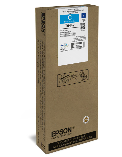 Cartucho tinta epson c13t944240 cian 3000