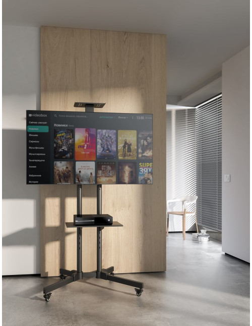 Soporte suelo con ruedas equip pantalla