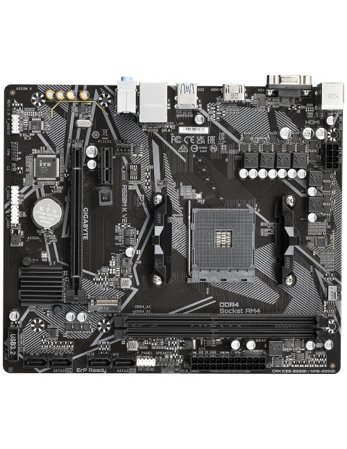 Placa base gigabyte a520m k v2