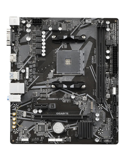 Placa base gigabyte a520m k v2