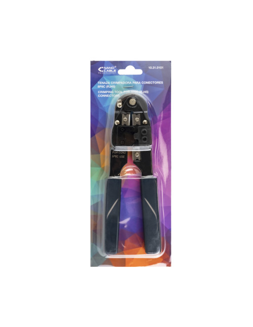 Nanocable tenaza crimpadora conectores rj45