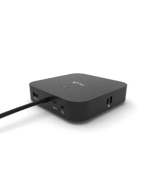 Docking station con adaptador corriente universal