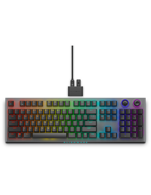Teclado dell alienware tri - mode wireless gaming