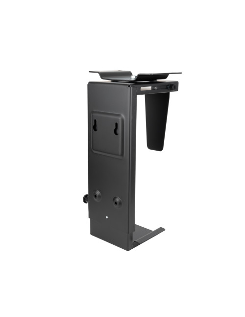 Soporte cpu tooq escritorio pared negro