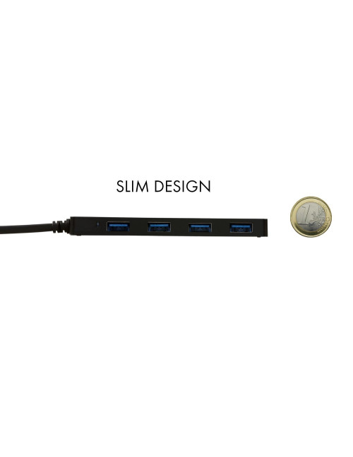Hub i - tec usb 3.0 delgado con