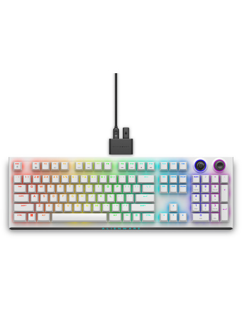Teclado dell alienware tri - mode wireless gaming