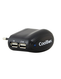 Cargador coolbox pared 5v 2xusb