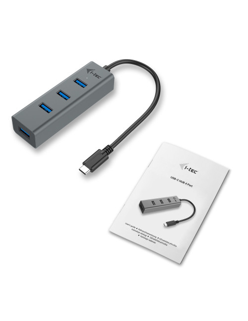 Hub i - tec usb - c con 4 puertos