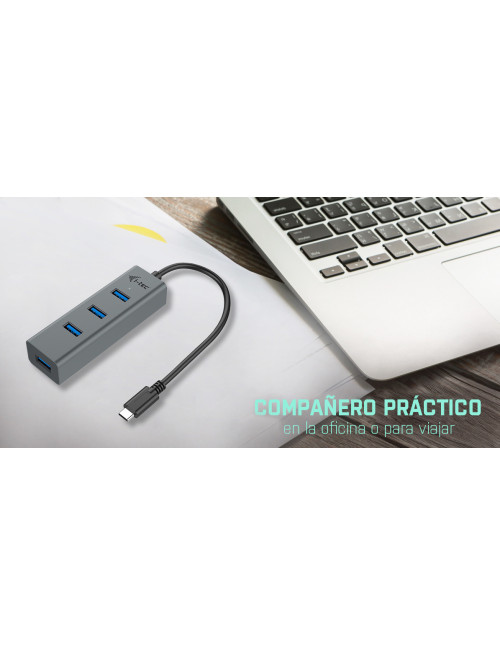 Hub i - tec usb - c con 4 puertos