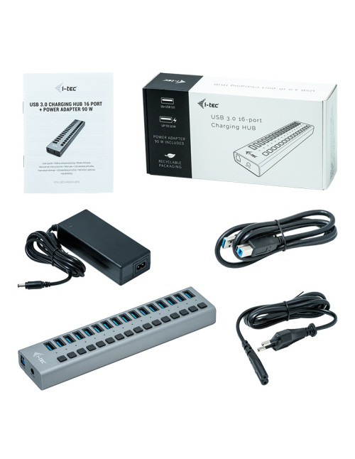 Hub i - tec usb 3.0 carga con