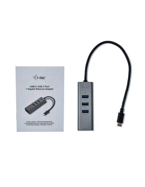 Hub i - tec usb - c con 3 puertos
