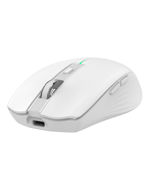 Mouse raton coolbox gaming w01 blanco