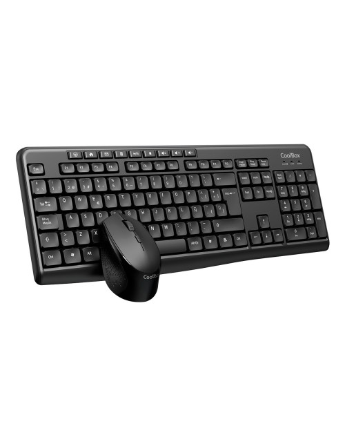 Kit teclado + raton coolbox inalambrico