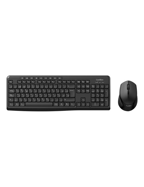 Kit teclado + raton coolbox inalambrico