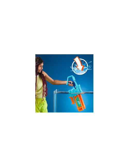Pistola hasbro nerf super soaker mega