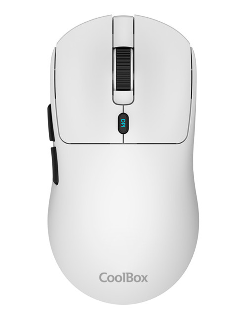 Mouse raton coolbox w03 ultraligero blanco